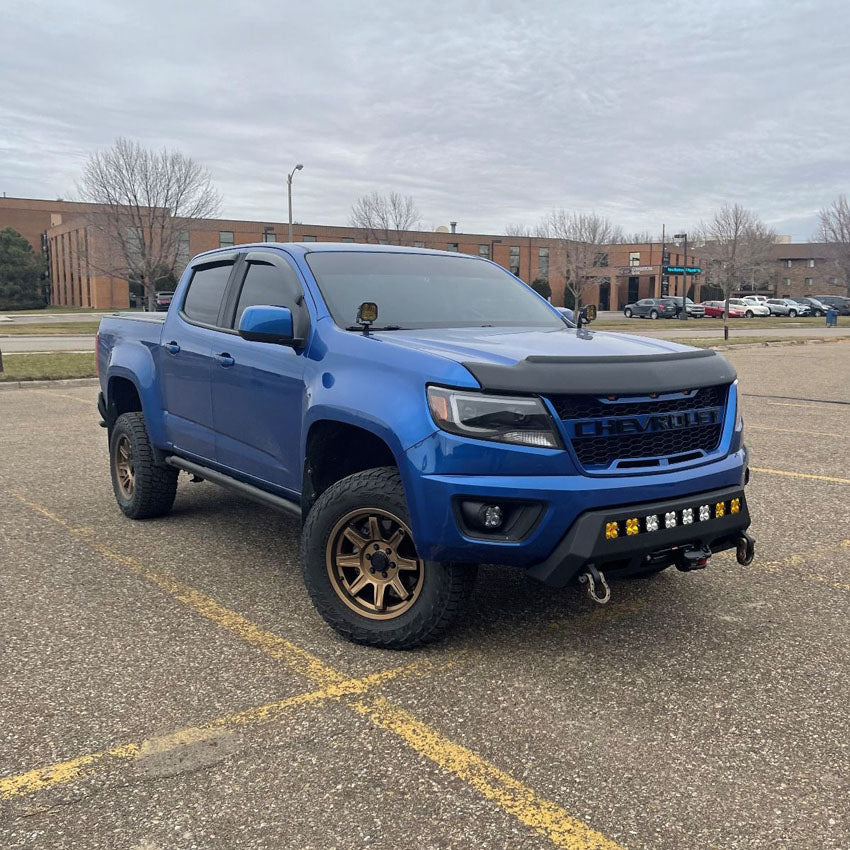2015-2020 CHEVY COLORADO PROLITE FRONT WINCH BUMPER Front View