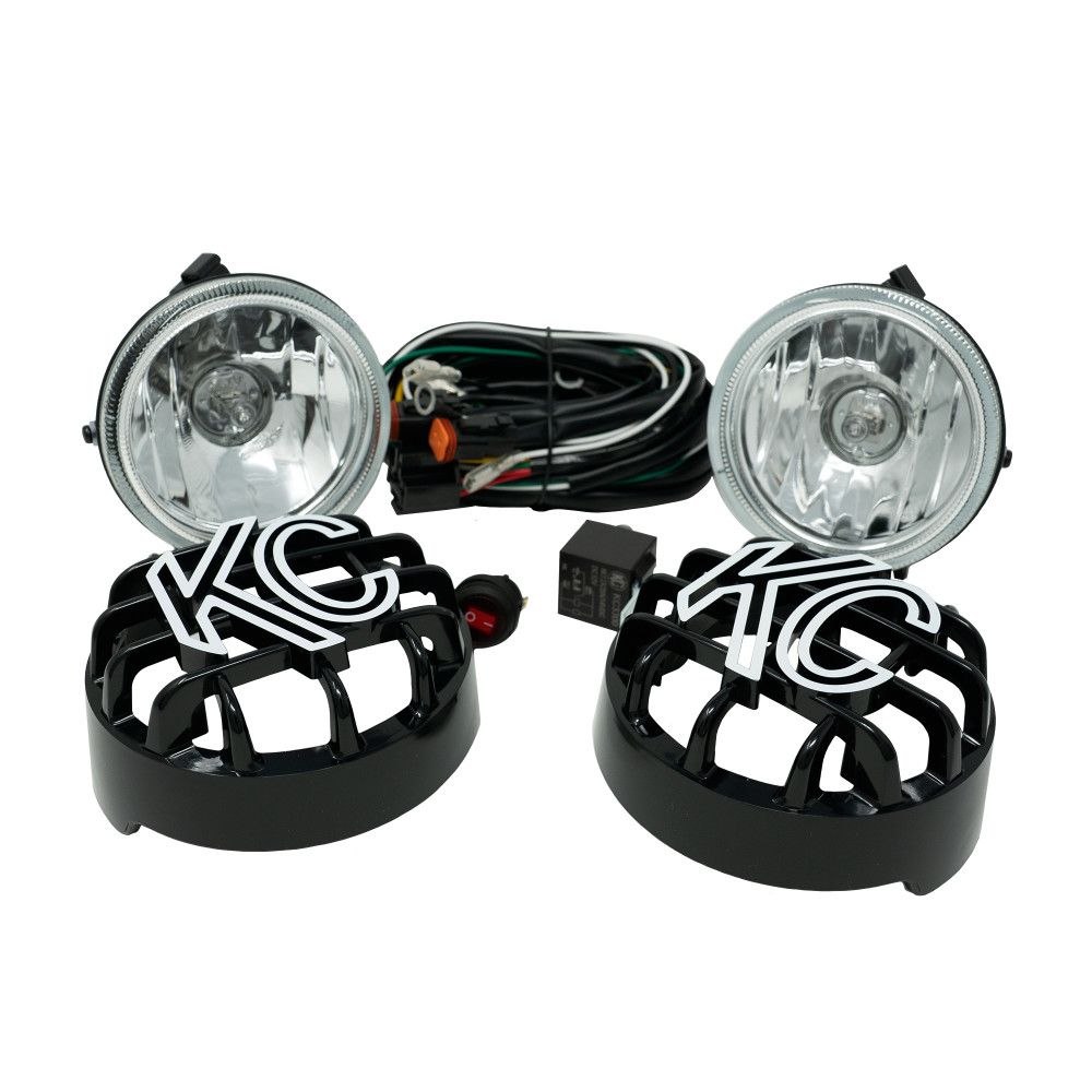 KC HiLites 4" Rally 400 Halogen - 2-Light System - 55W Spread Beam