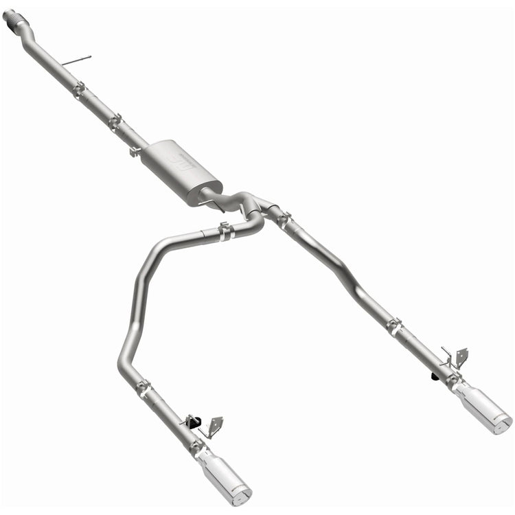 MagnaFlow Street Series Cat-Back Performance Exhaust System 19471 Front View