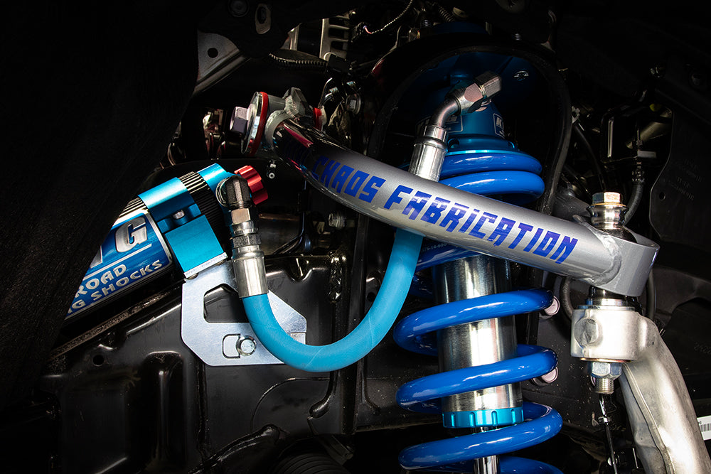 MID TRAVEL LIFT KIT W/ FRONT & REAR 2.5 INCH DIAMETER ADJUSTABLE KING SHOCKS - 4TH GEN TACOMA