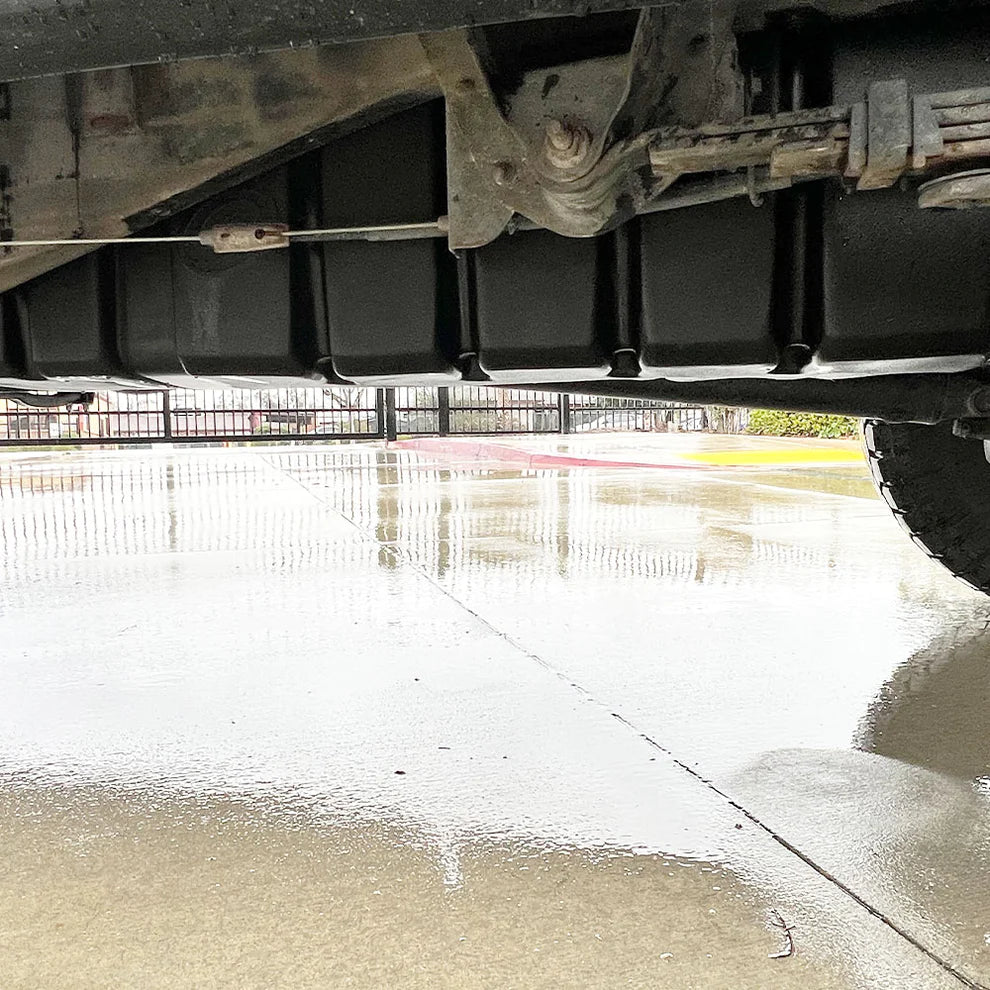 S&B 65 Gallon Replacement Fuel Tank for 2004-2010 GM Duramax 6.6L LLY, LBZ, LMM Crew Cab Long Bed Side View