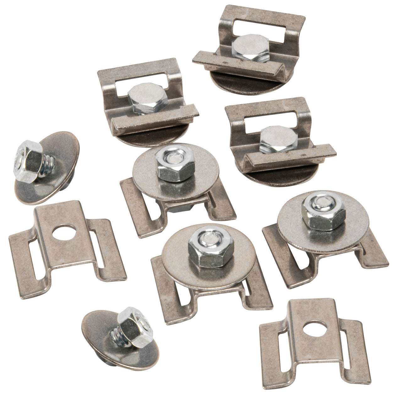 Heat Shield Mounting Kit - 8-Pack Front View