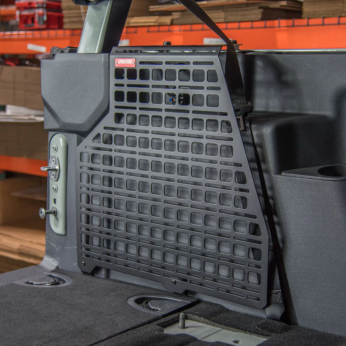 '21+ Ford Bronco 2-Door Builtright Industries Molle Compatible Cargo Panel-Full Kit
