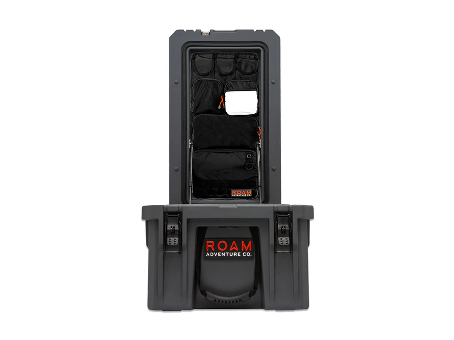 105L Lid Organizer Front View Black