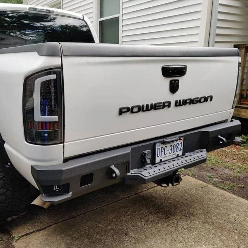 2003-2009 RAM 1500/2500/3500 OCTANE SERIES REAR BUMPER Front View