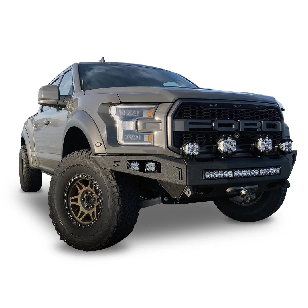 2017-2020 FORD RAPTOR OCTANE WINCH FRONT BUMPER Front View