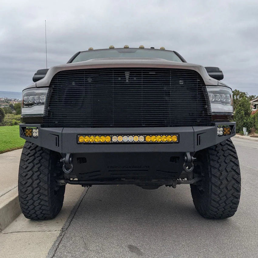 2010-2018 RAM 2500/3500 OCTANE SERIES FRONT BUMPER Front View