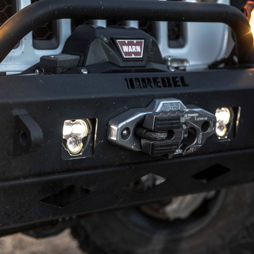 KC HiLites FLEX ERA 3 Dual Mode SAE Fog LED Light Pod - Single Light Master Kit