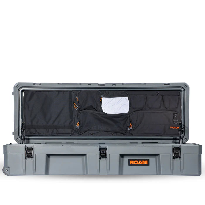 128L Lid Organizer Front View Black