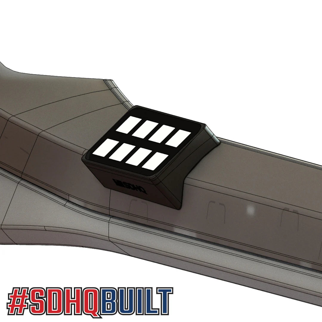 '21-24 RAPTOR COMPLETE SWITCH PROS SP9100 KIT - FLOW THROUGH CENTER CONSOLE KEYPAD MOUNT