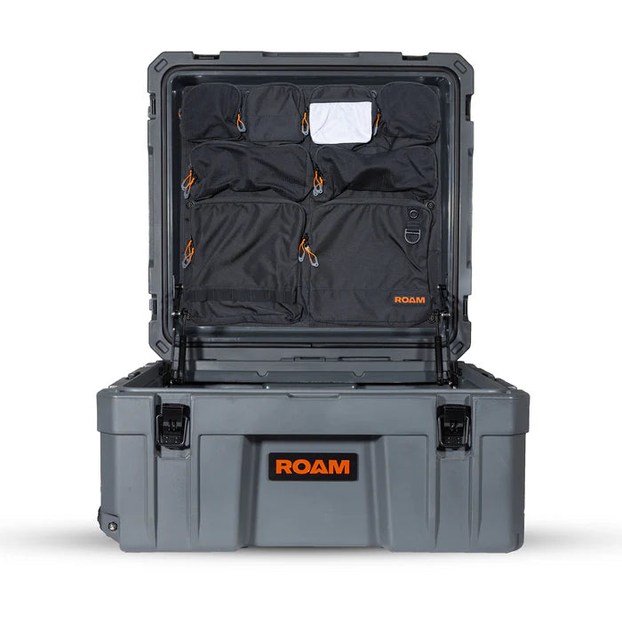 132L Lid Organizer Front View Black