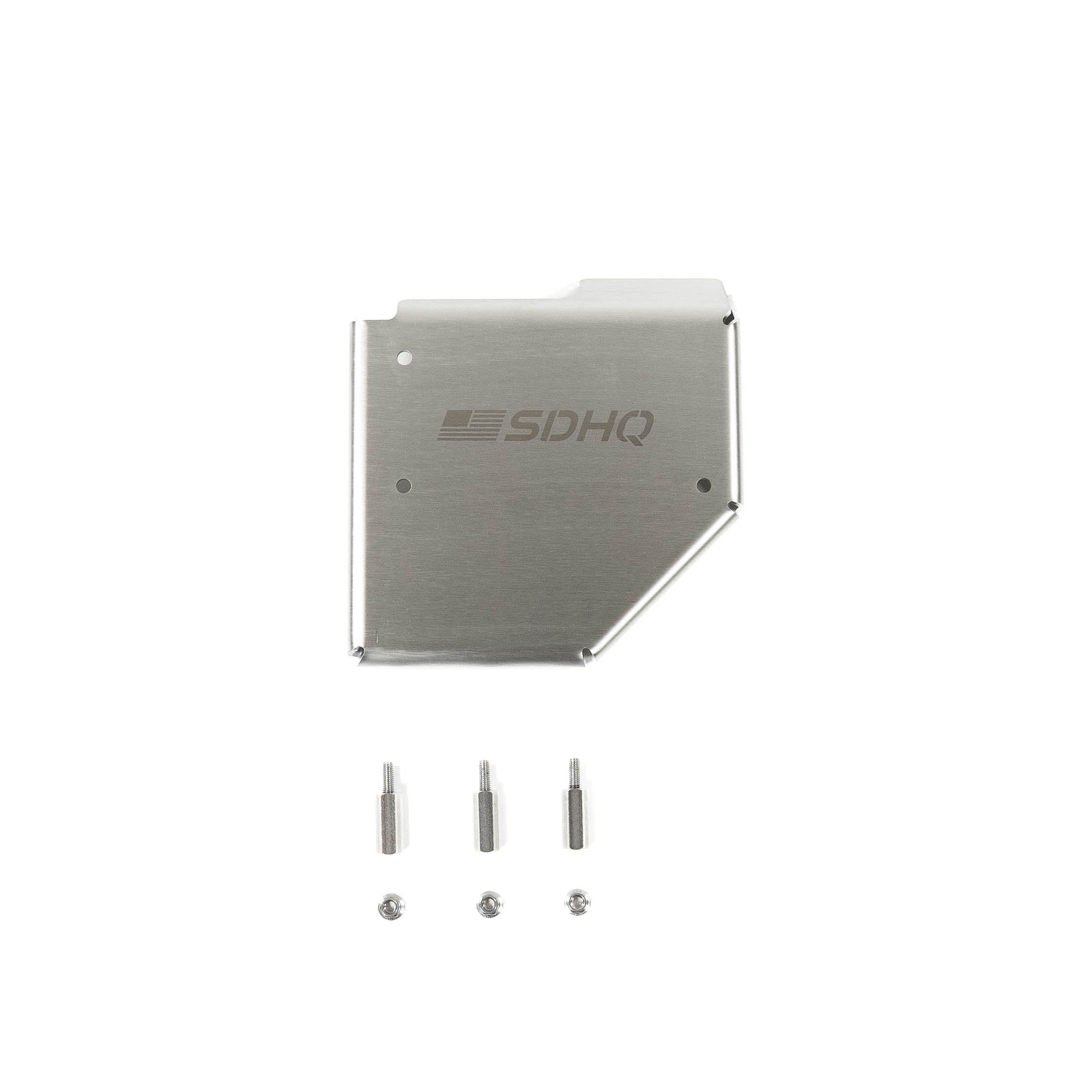 2022+ Ford Bronco Raptor SDHQ Built Complete Protection Package display of included parts and hardware