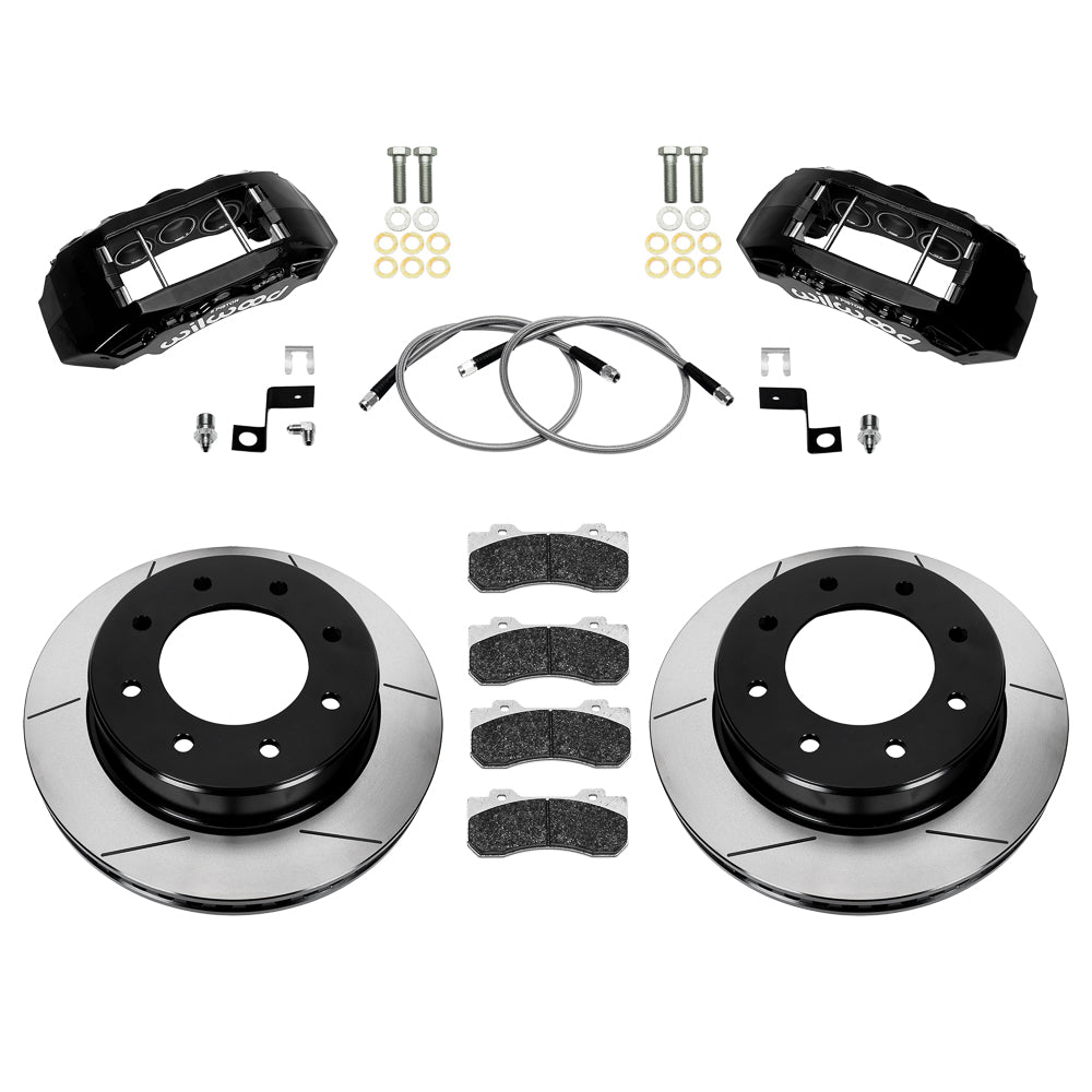F250/F350 | TX6-DM Big Brake Truck Front Brake Kit | 2010 Front View