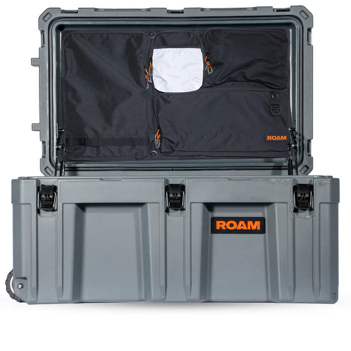 150L Lid Organizer Front View Black