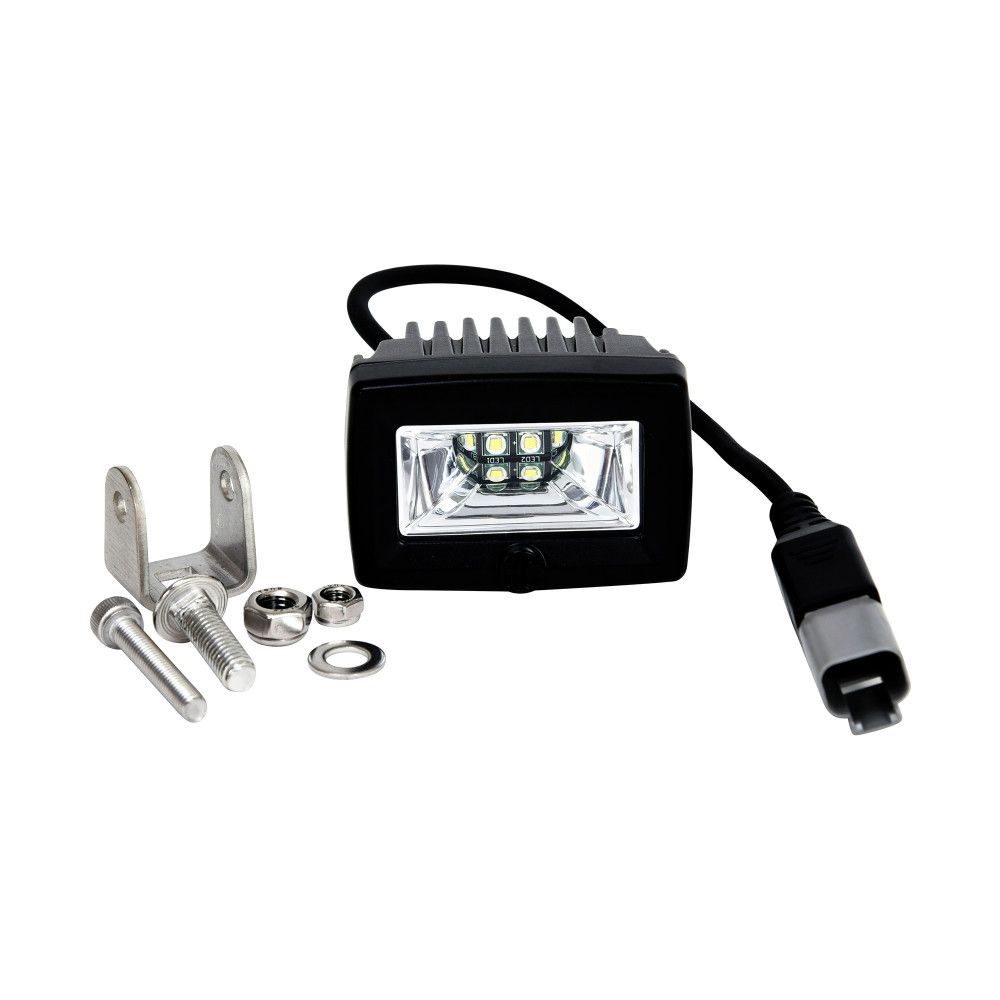 KC HiLites 2" C-Series C2 LED - Single Light - Backup - 20W Flood Beam