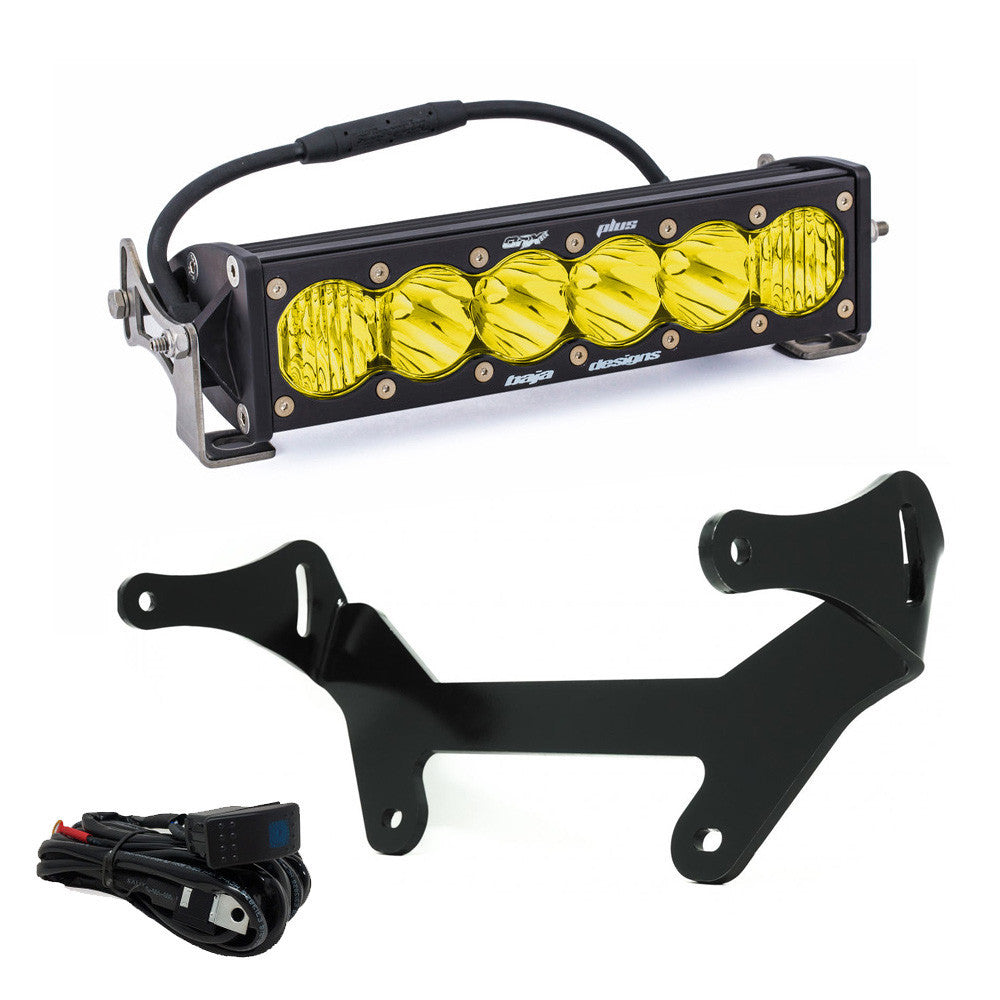 '17-24 Can-Am Maverick X3 OnX6+ Shock Mount Light Bar Kit Front View