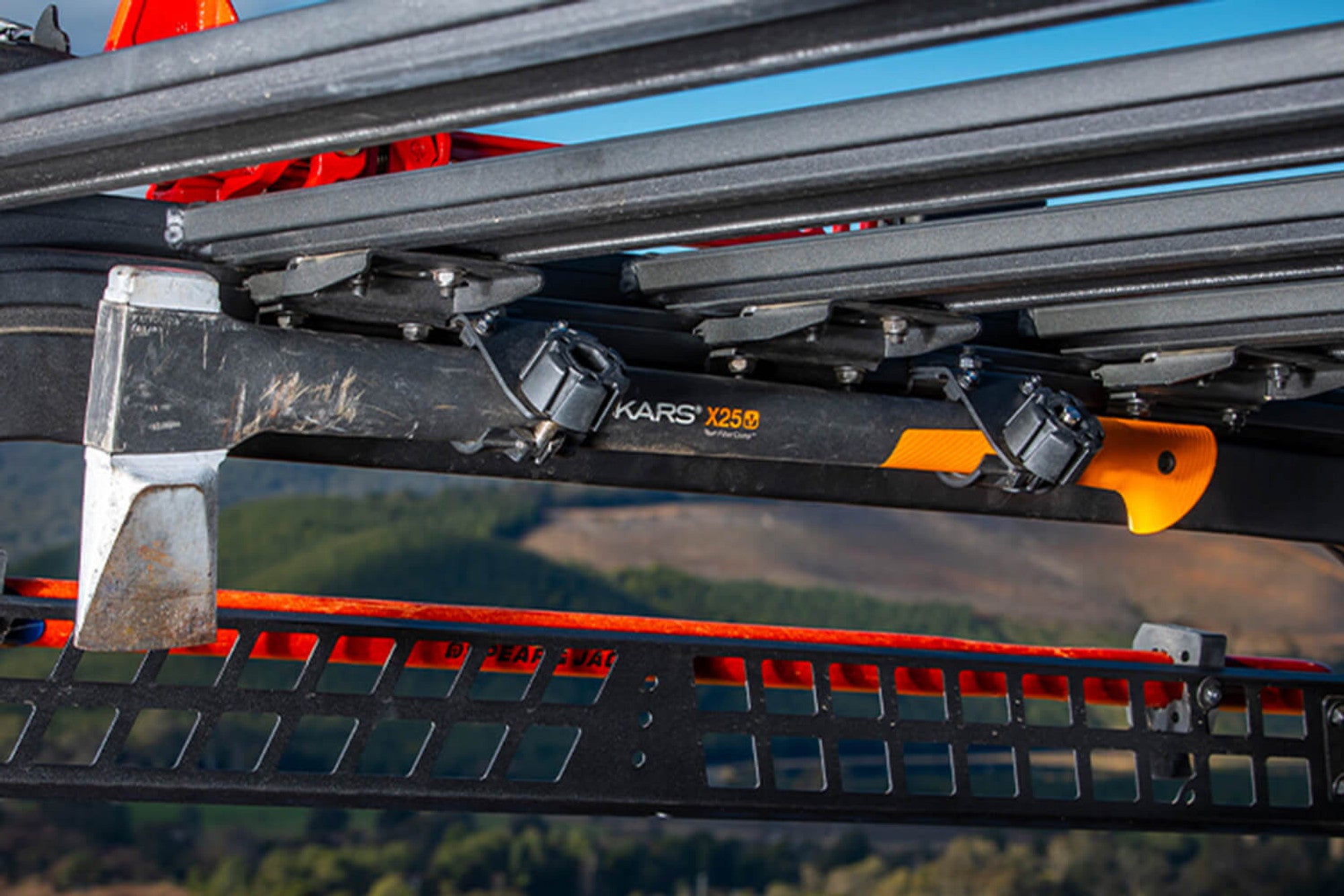 Bed Rack Accessory Mount Kit Front View