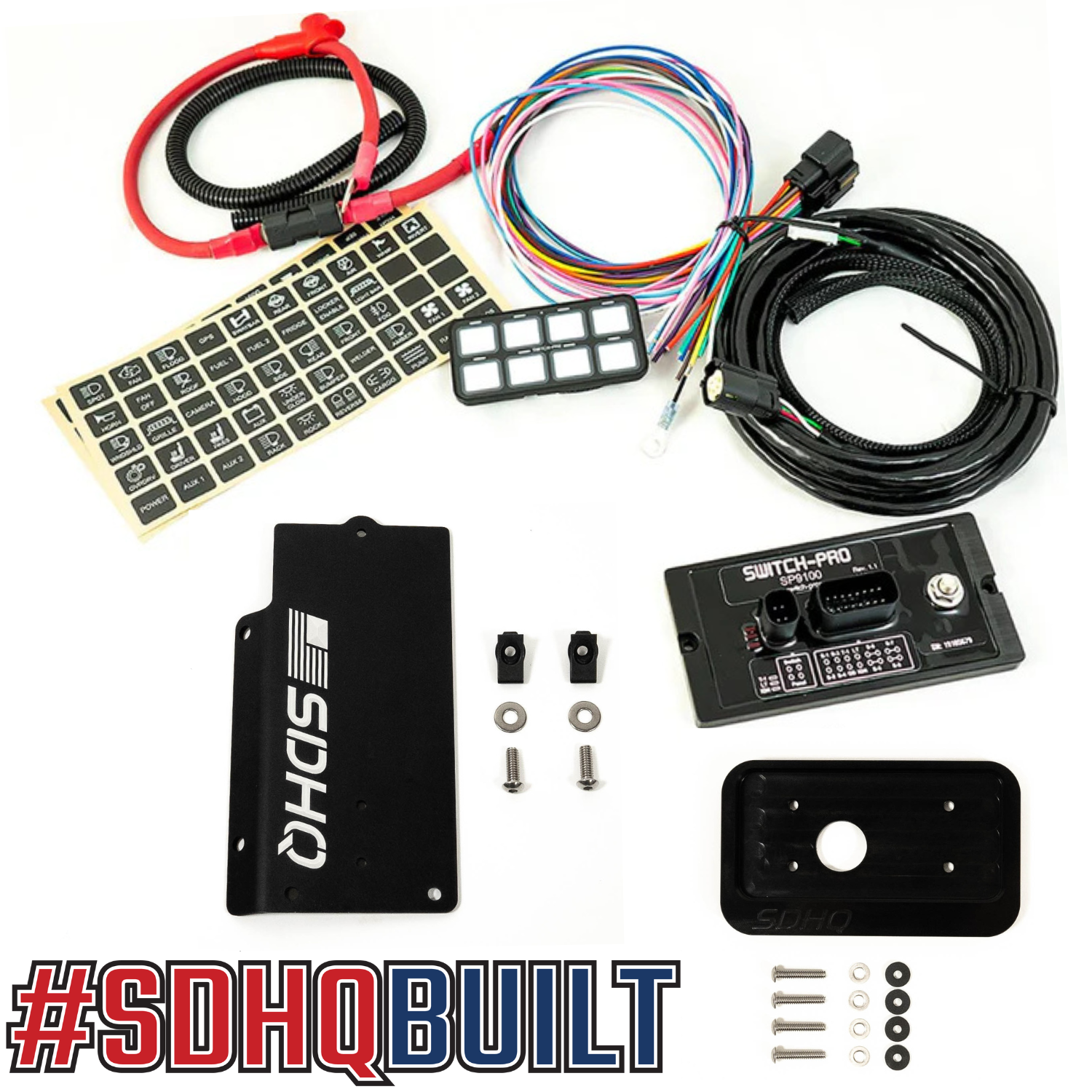 '14-21 Toyota Tundra SDHQ Built Complete Switch Pros SP-9100 Mounting Kit