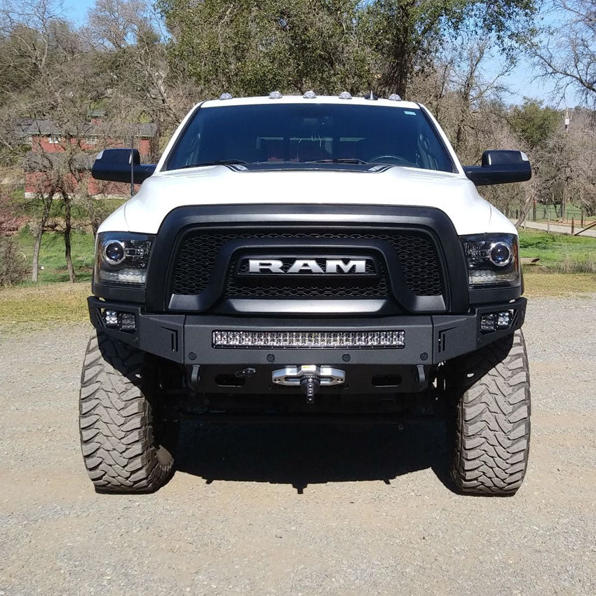 2010-2018 RAM POWERWAGON OCTANE SERIES FRONT BUMPER Front View