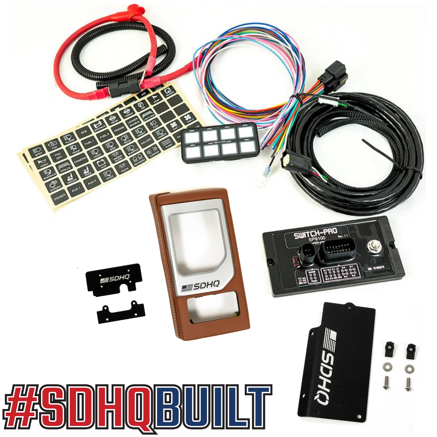 '14-21 Toyota Tundra SDHQ Built Complete Switch Pros SP-9100 Mounting Kit