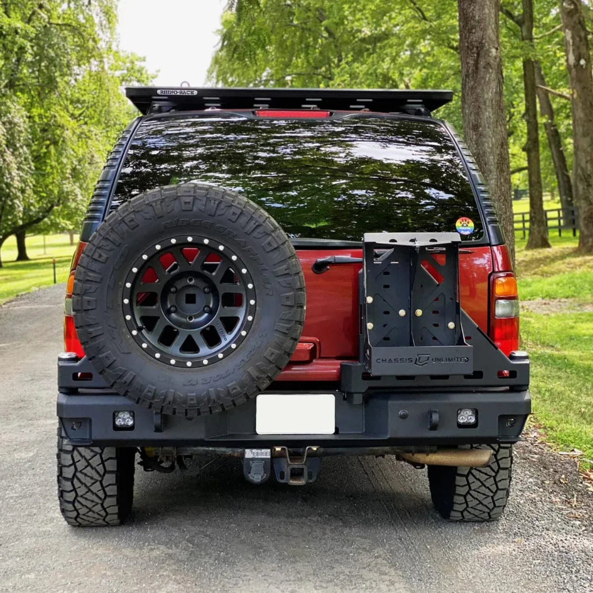 2000-2006 CHEVY/GM SUV OCTANE DUAL SWING OUT REAR BUMPER Front View