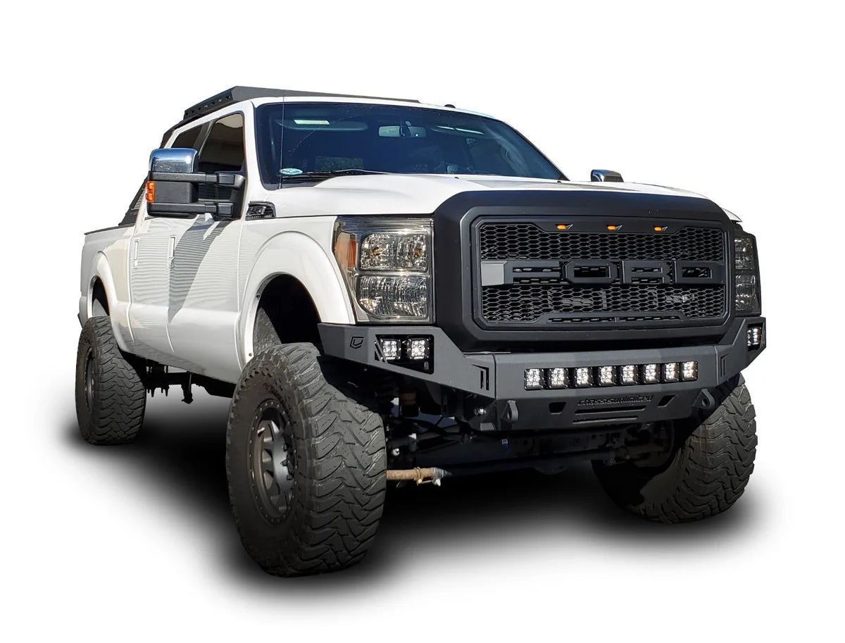 2011-2016 FORD SUPERDUTY F250/F350 OCTANE SERIES FRONT BUMPER Front View
