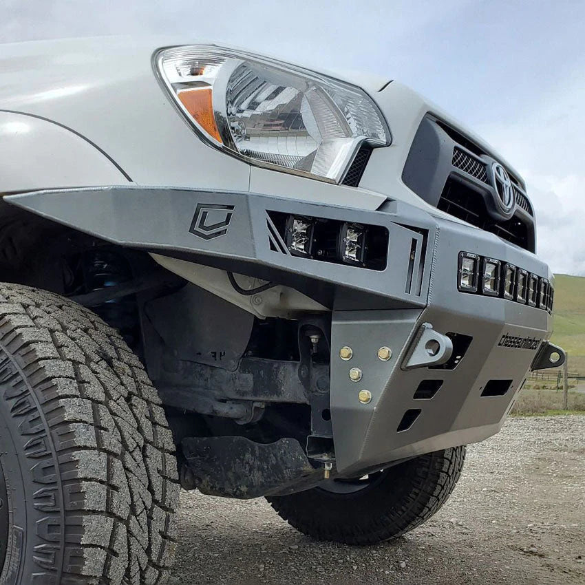 2012-2015 TOYOTA TACOMA OCTANE FRONT WINCH BUMPER Front View