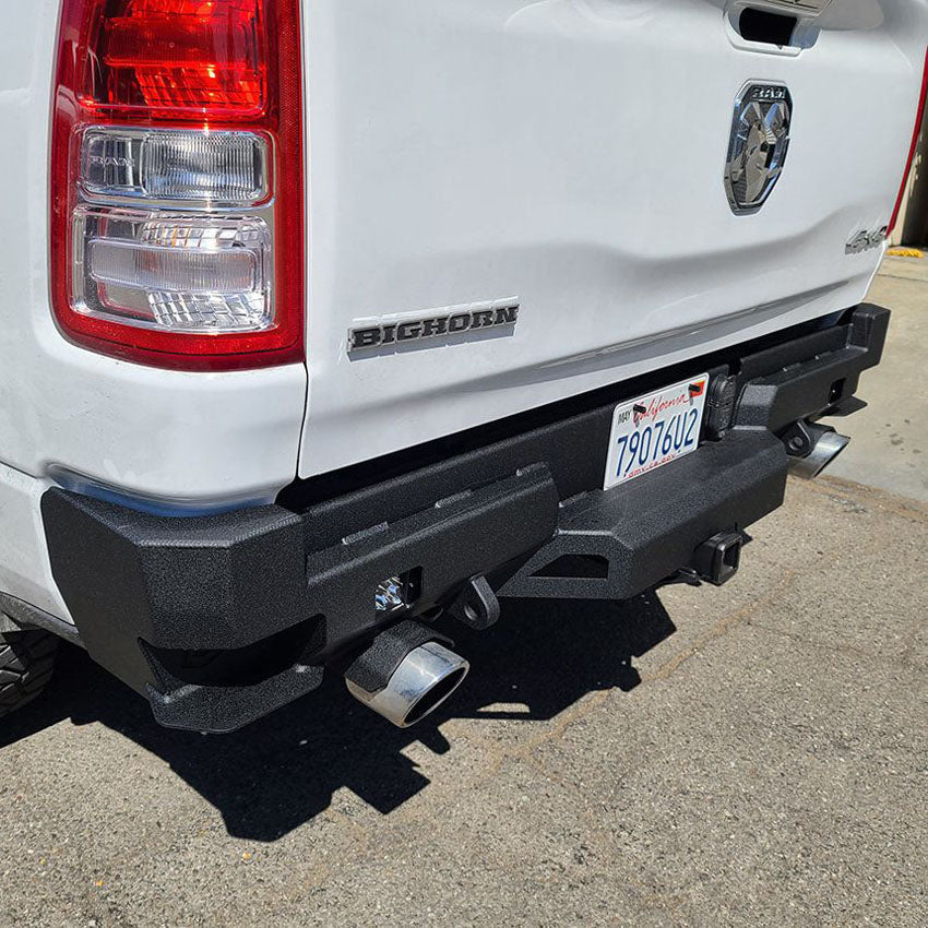 2019-2022 RAM 1500 OCTANE REAR BUMPER Front View