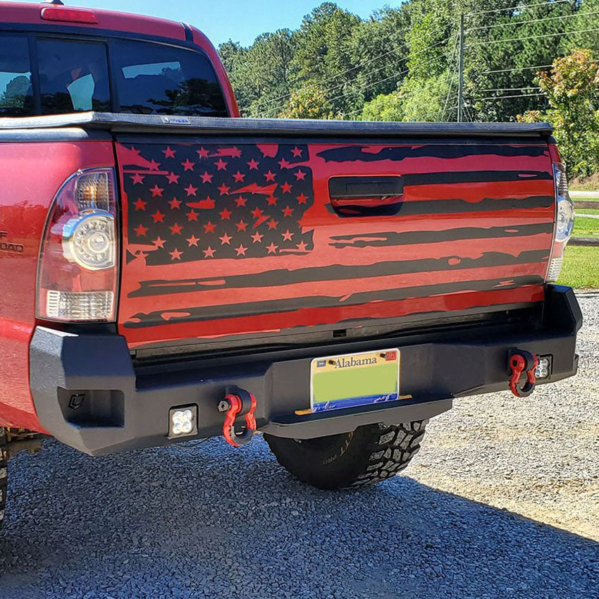 2005-2015 TOYOTA TACOMA OCTANE REAR BUMPER Front View