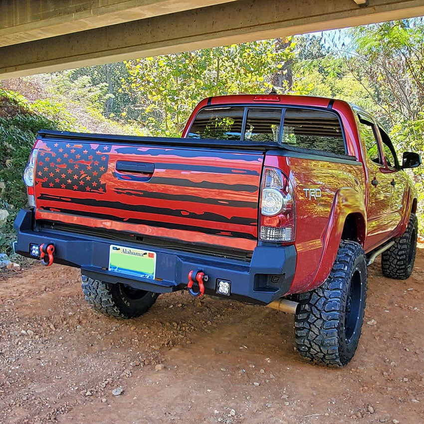 2005-2015 TOYOTA TACOMA OCTANE REAR BUMPER Front View