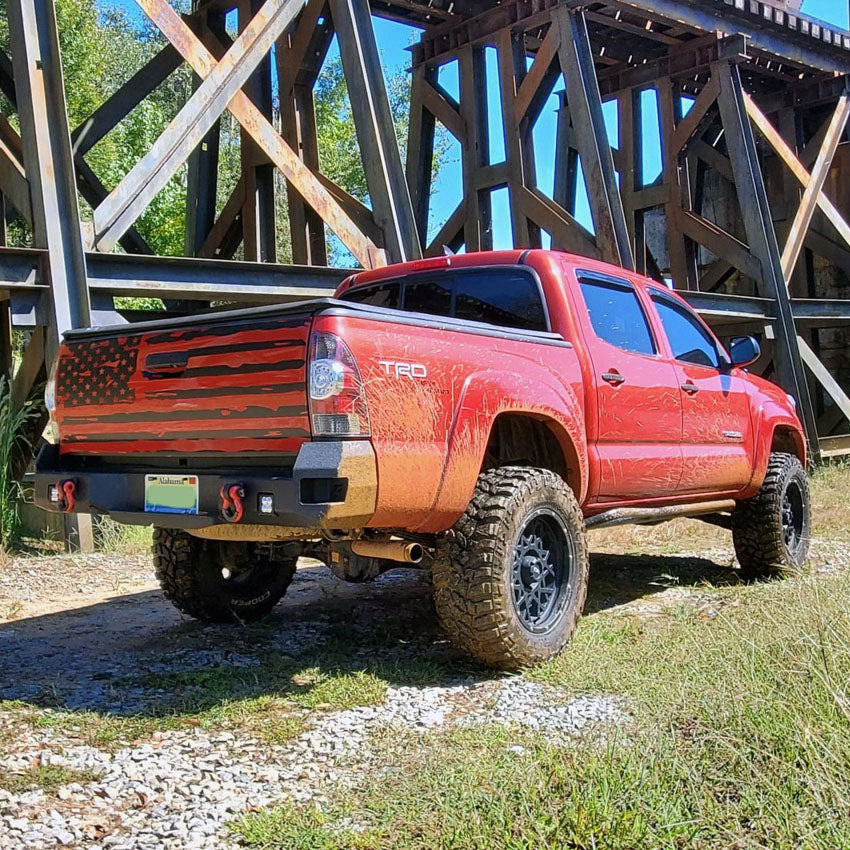 2005-2015 TOYOTA TACOMA OCTANE REAR BUMPER Front View
