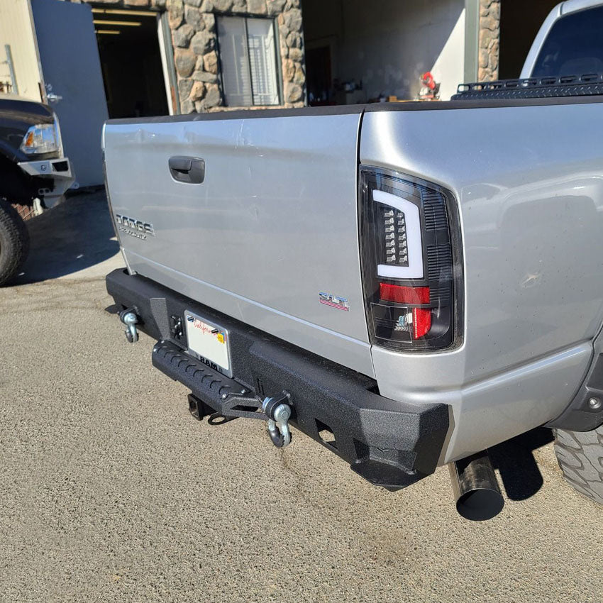 2003-2009 RAM 1500/2500/3500 OCTANE SERIES REAR BUMPER Front View