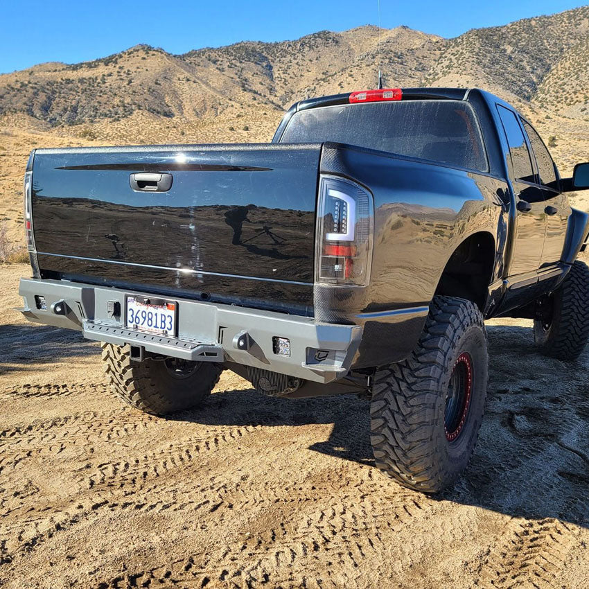2003-2009 RAM 1500/2500/3500 OCTANE SERIES REAR BUMPER Front View