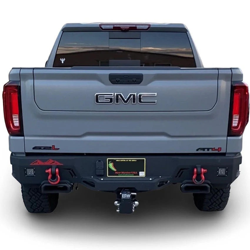 2019-2025 GMC/CHEVY 1500 OCTANE REAR BUMPER Front View