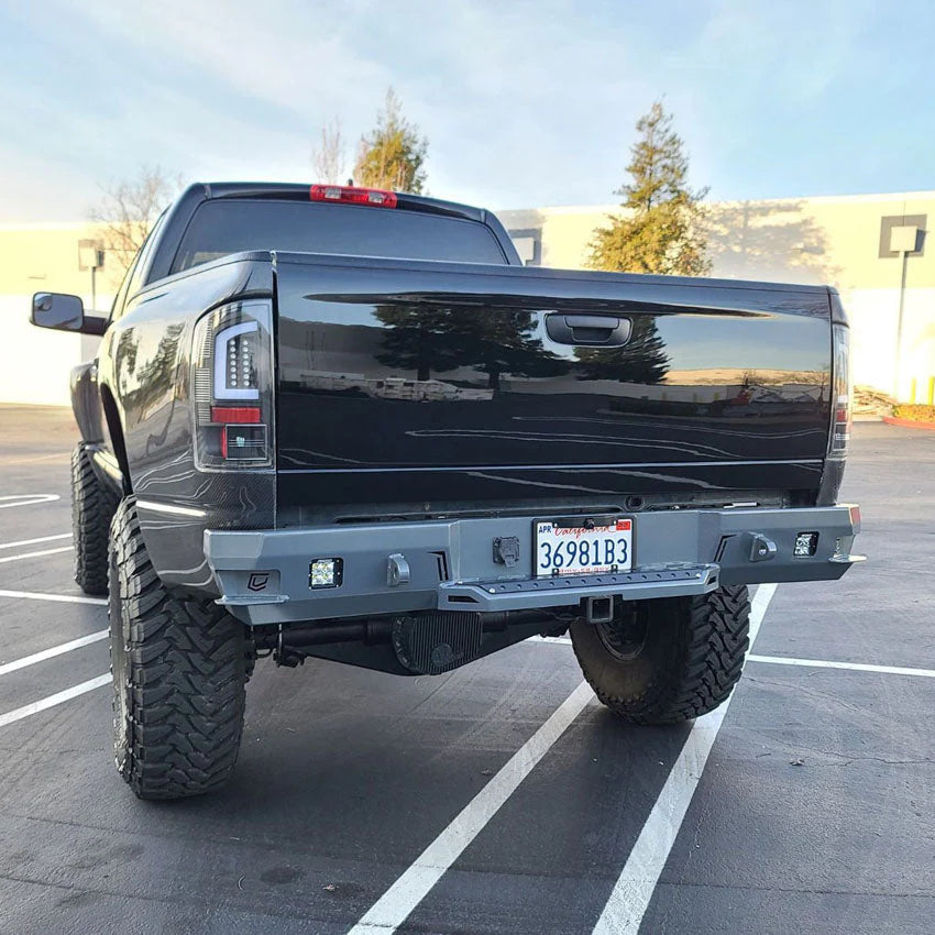 2003-2009 RAM 1500/2500/3500 OCTANE SERIES REAR BUMPER Front View