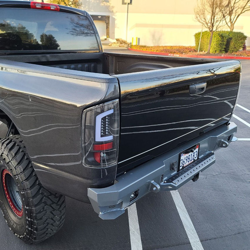 2003-2009 RAM 1500/2500/3500 OCTANE SERIES REAR BUMPER Front View
