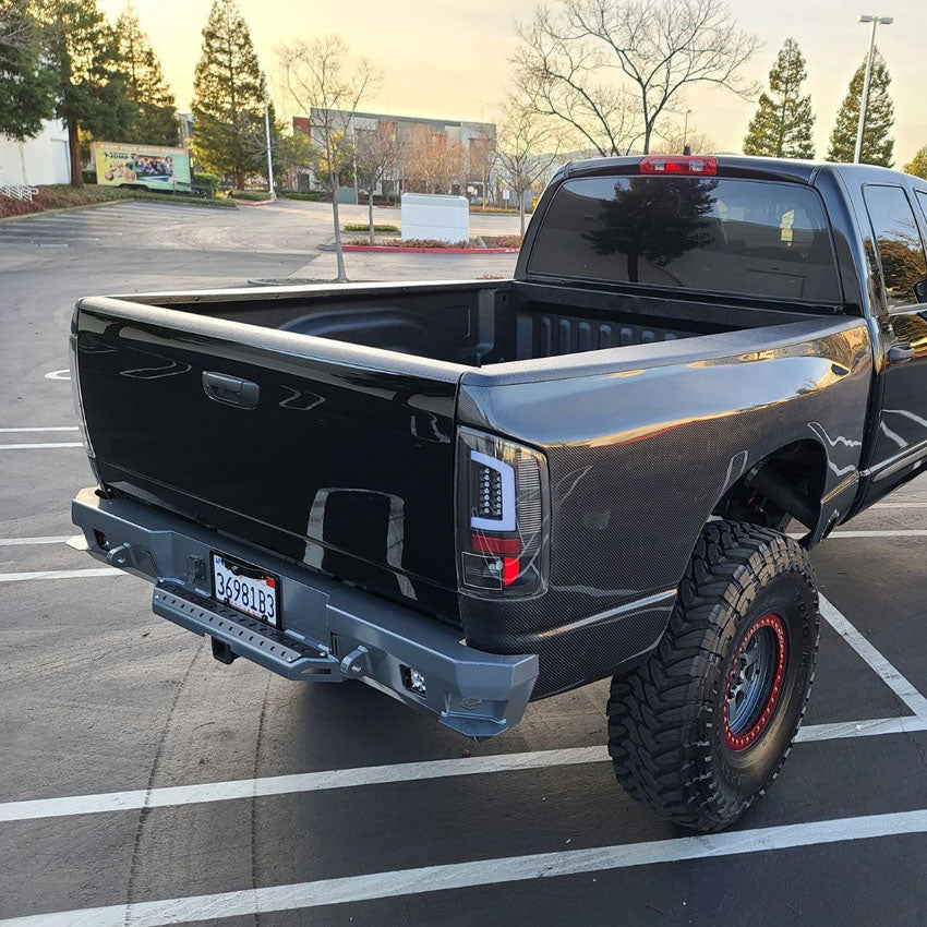 2003-2009 RAM 1500/2500/3500 OCTANE SERIES REAR BUMPER Front View