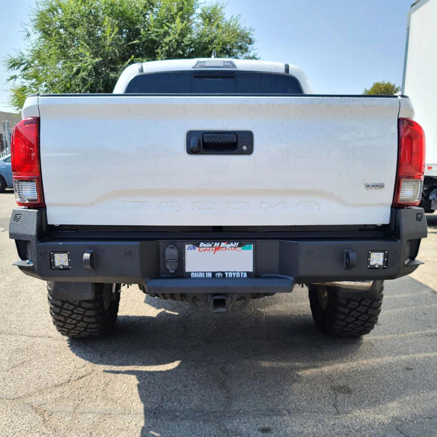 2016-2023 TOYOTA TACOMA OCTANE REAR BUMPER Front View