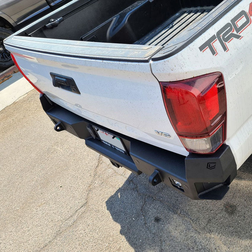 2016-2023 TOYOTA TACOMA OCTANE REAR BUMPER Front View