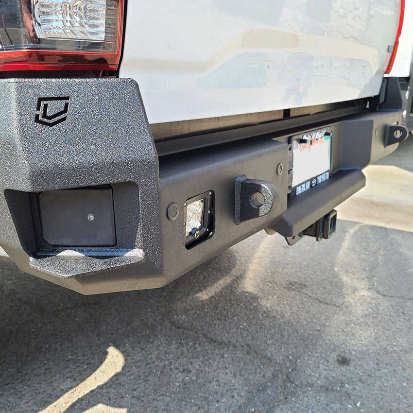 2016-2023 TOYOTA TACOMA OCTANE REAR BUMPER Front View