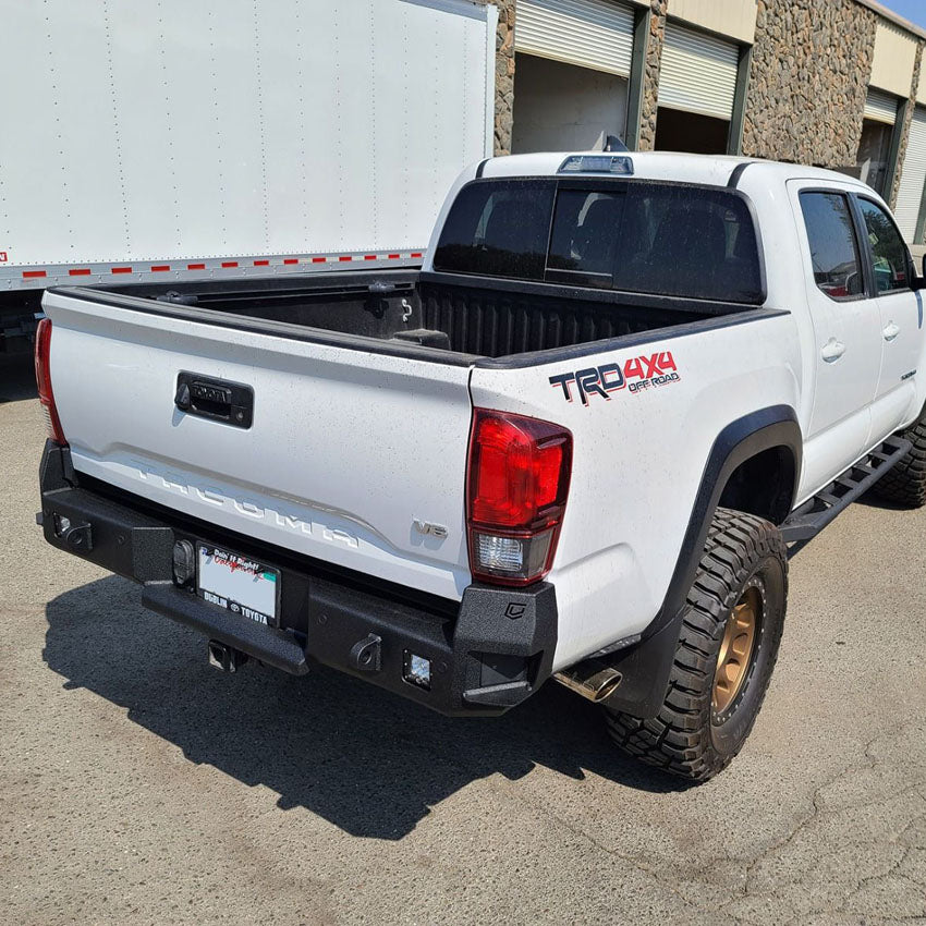 2016-2023 TOYOTA TACOMA OCTANE REAR BUMPER Front View