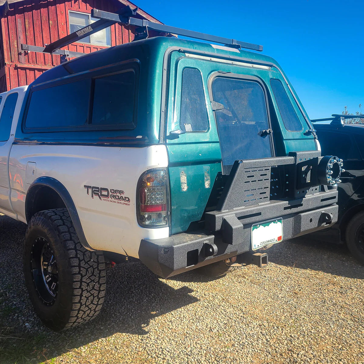 1995-2004 TOYOTA TACOMA SWING OUT REAR BUMPER Front View