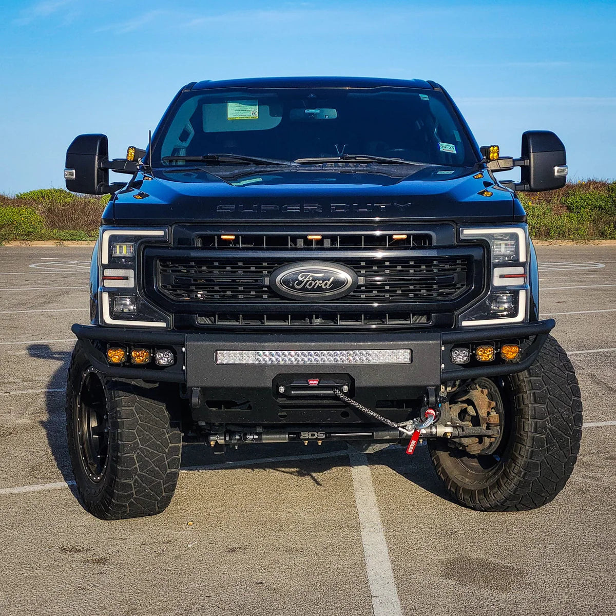 2017-2022 FORD SUPERDUTY F250/F350 DIABLO FRONT WINCH BUMPER