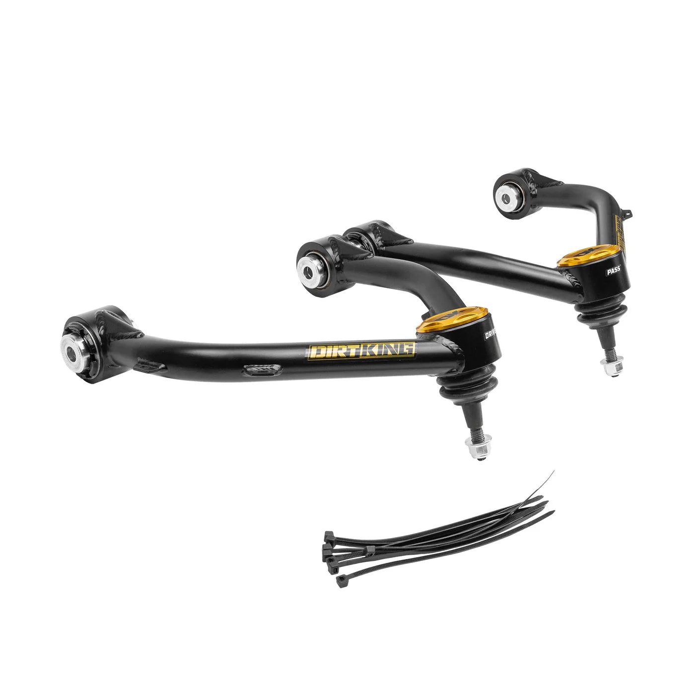 2023+ Colorado Trail Boss & ZR2 2023+ Canyon AT4, AT4X, Denali, & Elevation 4130 Upper Control Arms Front View