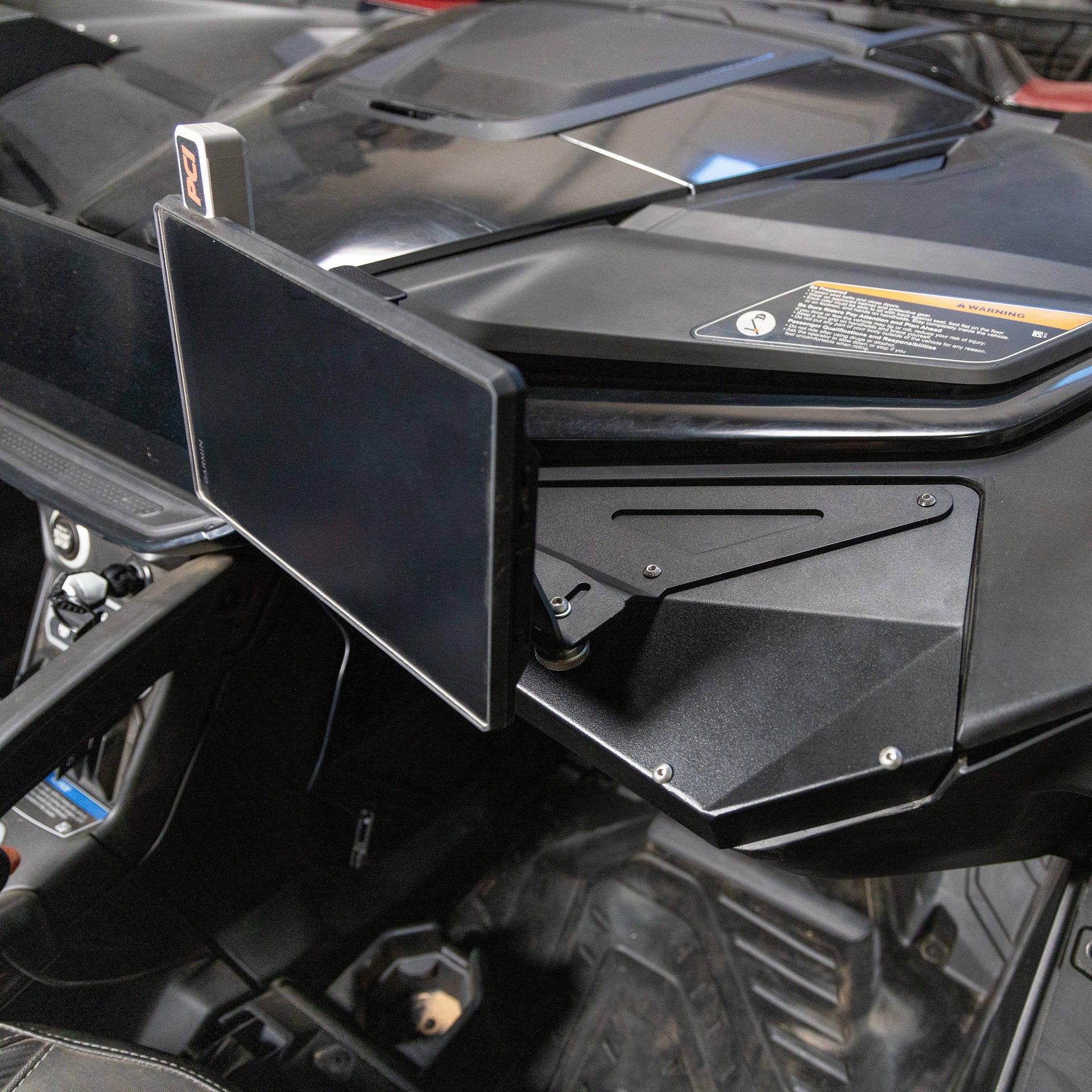 PCI Maverick R Garmin GPS Bracket Front View