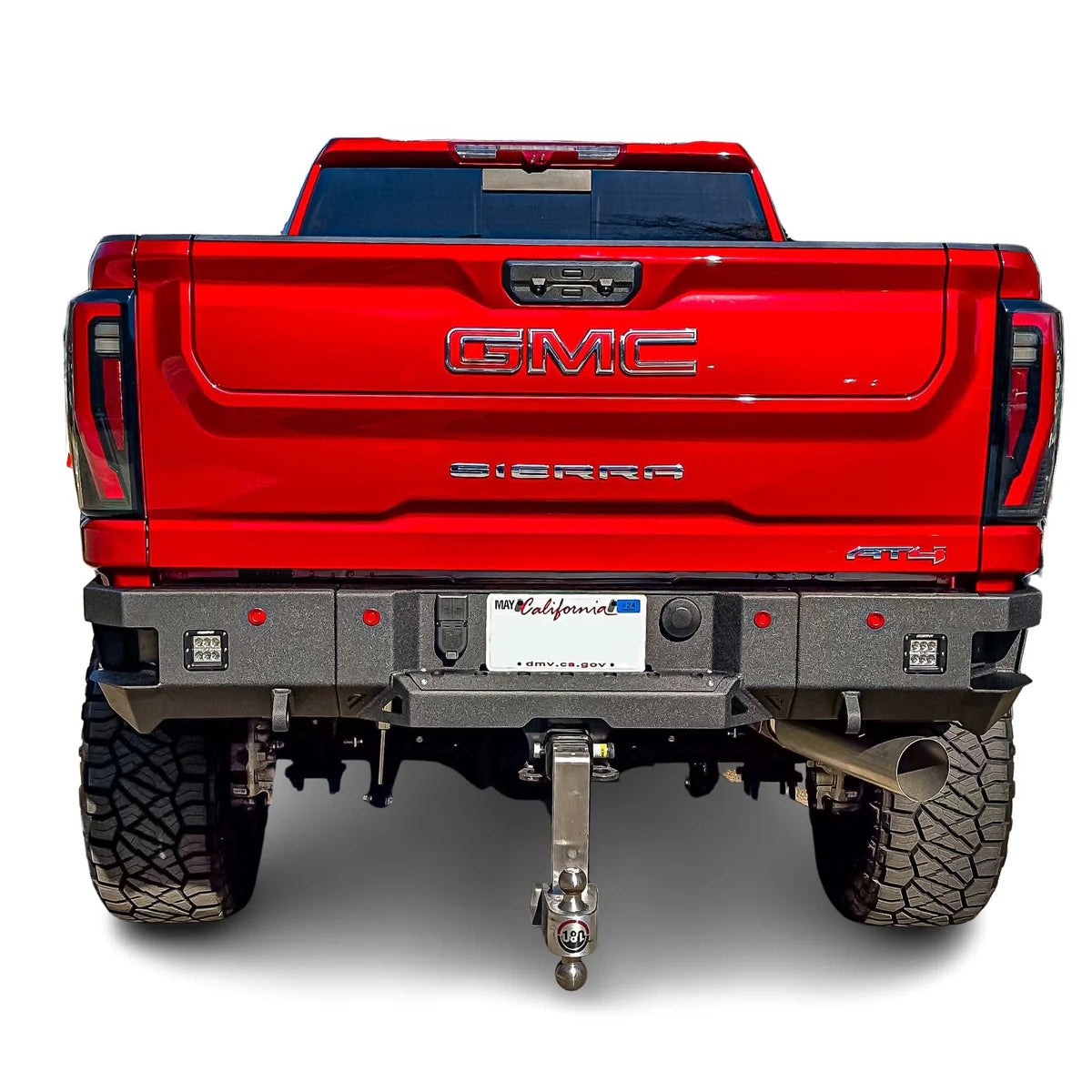 2020-2025 GMC/CHEVY 2500/3500 OCTANE REAR BUMPER Front View