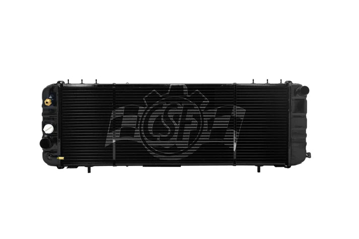 88-90 Cherokee (XJ) 4.0L w/o filler neck (3-Row Copper Core) Radiator Front View