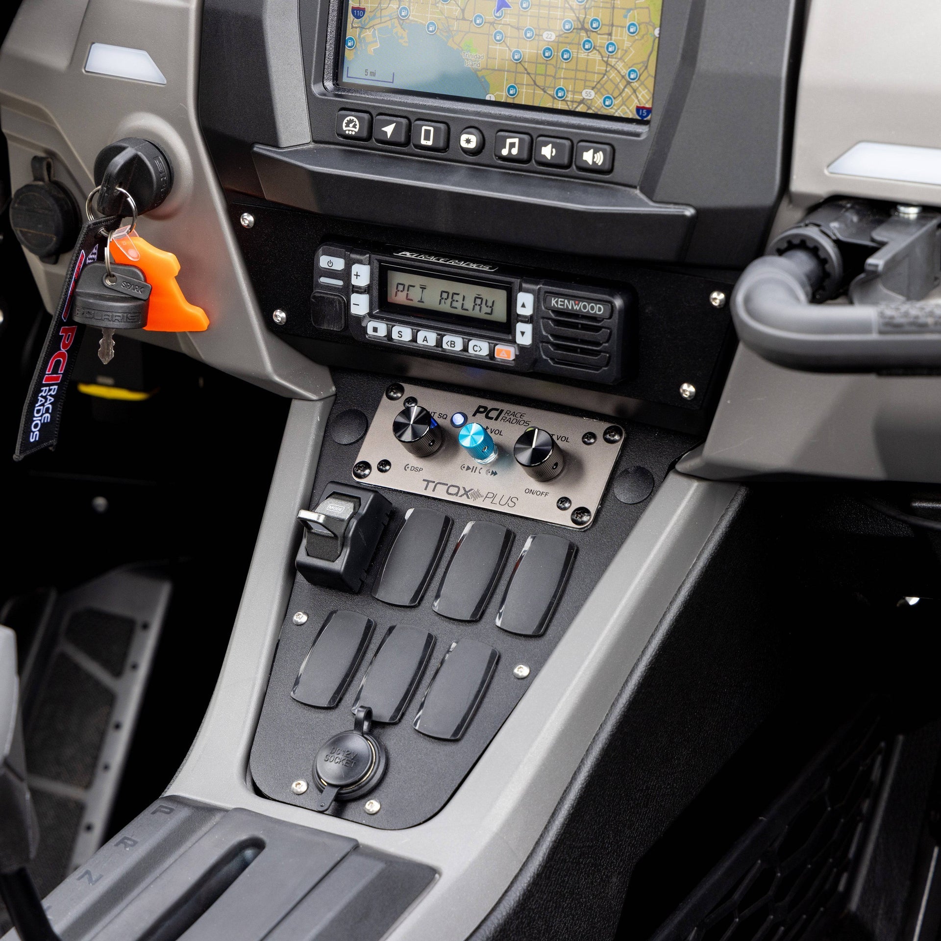 PCI RZR Pro R 2025+ Radio and Intercom Bracket