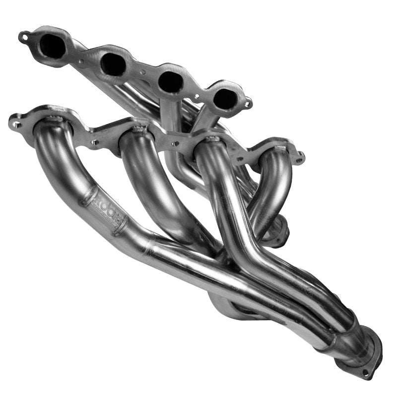 1-7/8" Stainless Headers 2014+ GM 1500 Series Truck / 2015+ SUV 5.3L/6.2L Front View