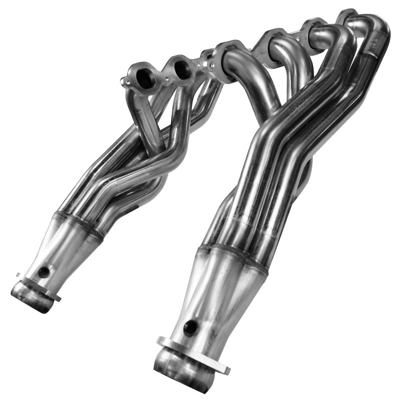 1-7/8" Stainless Headers 2014+ GM 1500 Series Truck / 2015+ SUV 5.3L/6.2L Front View